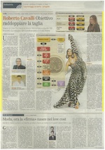 Thumbnail image for Roberto Cavalli S.p.A. on Corriere Economia
