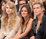 Thumbnail image for Celebrities at Roberto Cavalli Spring/Summer 2011 fashion show