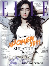 Thumbnail image for Just Cavalli look on the cover of Elle India
