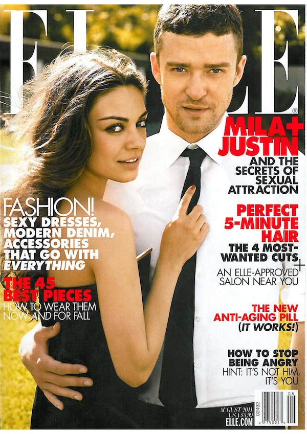 Roberto Cavalli Rock the Boat on Elle Usa August 2011