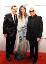 Roberto Cavalli - Elisa Sednaoui - Bernd Beetz 