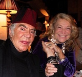 Roberto Cavalli with Marta Marzotto