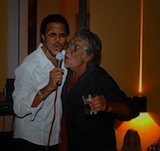 Roberto Cavalli with Lionel Richie