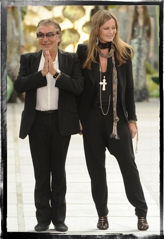 Roberto and Eva Cavalli